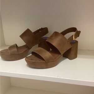 Brown Platform Sandals